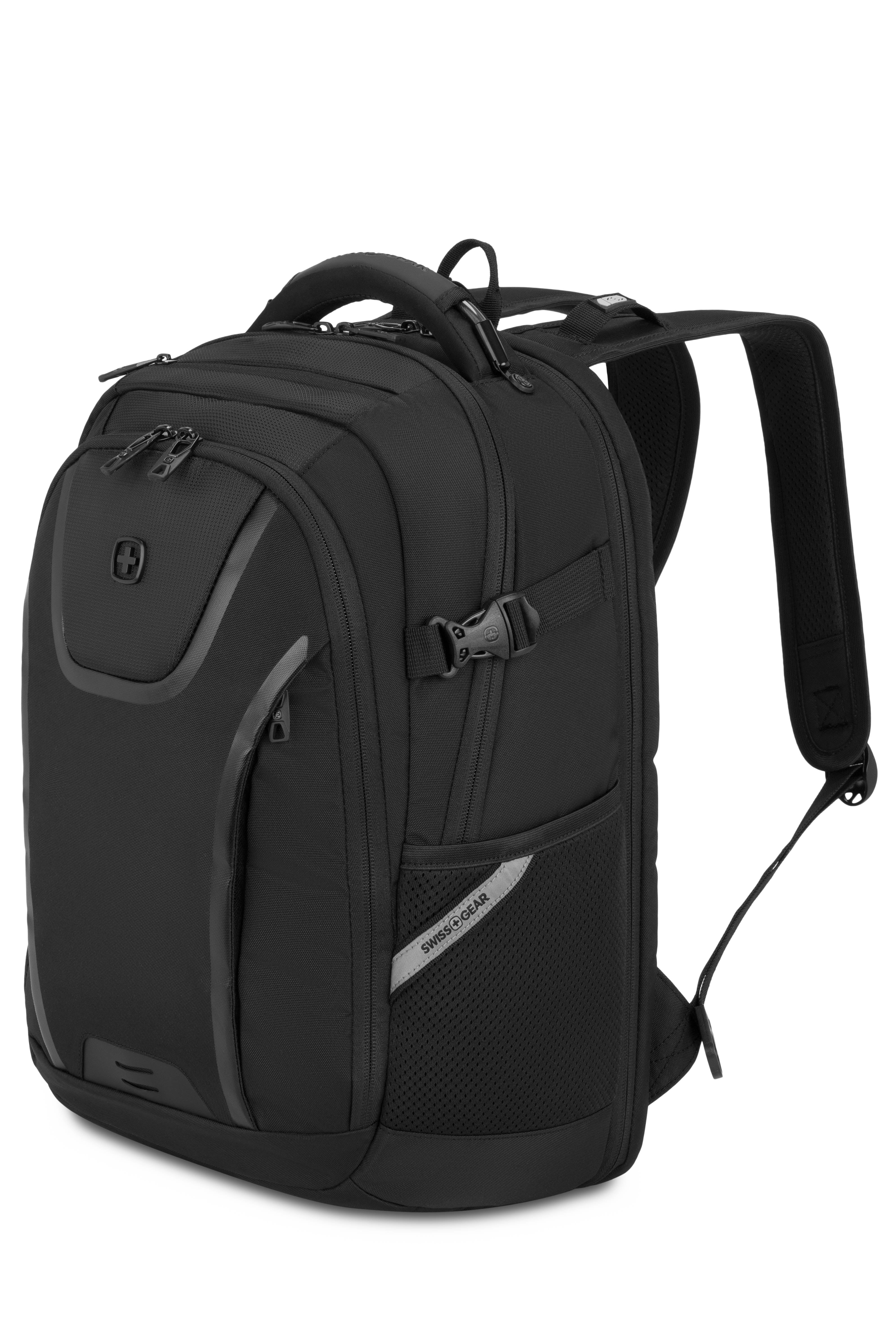 バッグ swiswi SWISSGEAR 1056 ScanSmart Laptop Backpack in Black