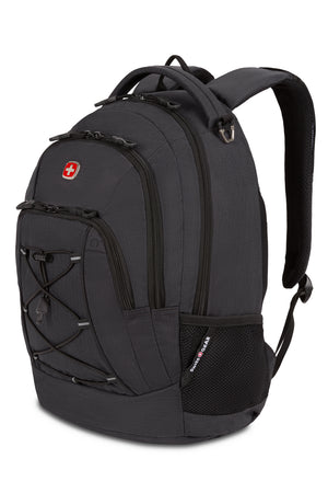 SWISSGEAR 1186 Laptop Backpack - Special Edition Ripstop Grey Heather/Black Cod