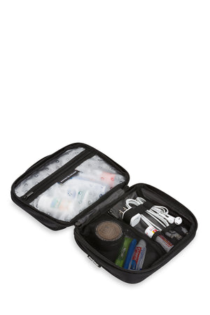 Swissgear 2698 Toiletry-Tech Kit - Compact 2-in-1 toiletry/tech accessories case to optimize space in carry-on luggage or backpacks