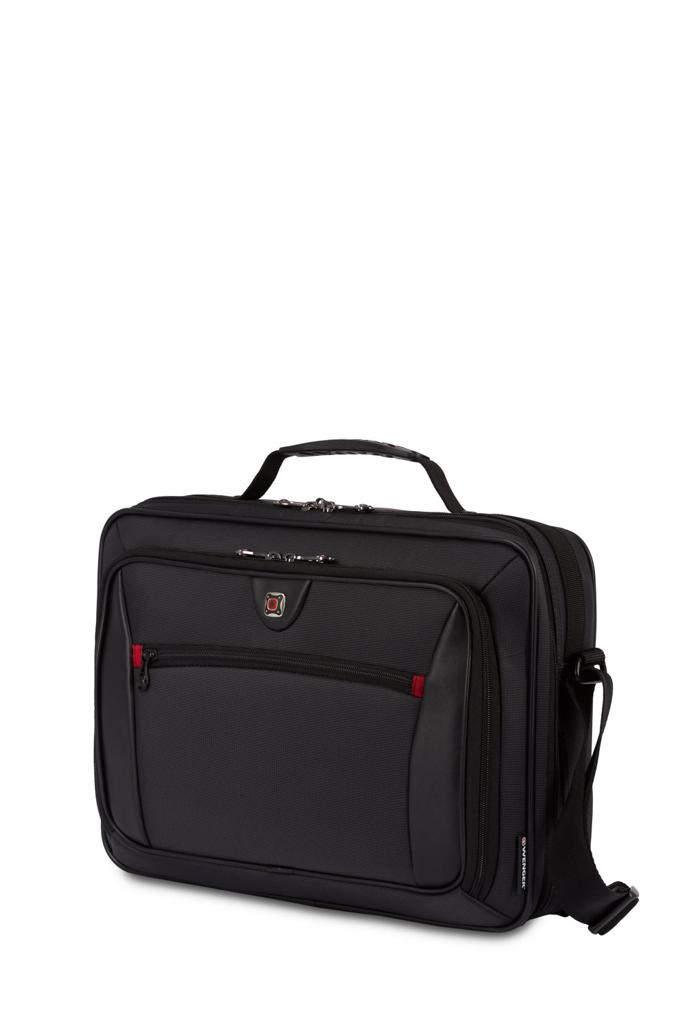 Si様G0 Wenger Insight 16 inch Single Gusset Computer Case - Black