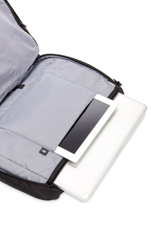 SWISSGEAR 2872 USB Laptop Backpack - Black - Laptop compartment fits laptops up to 16