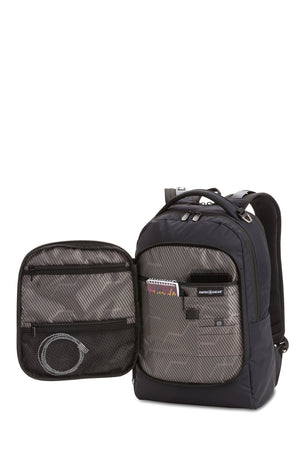 Swissgear 3660 Laptop Backpack front organizer w/ RFID lining