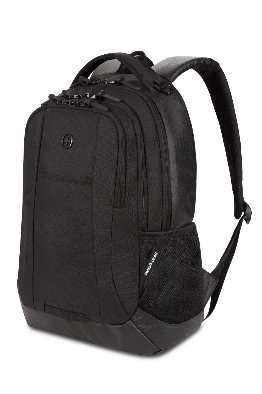 SWISSGEAR Cecil Laptop Backpack in Black Hex