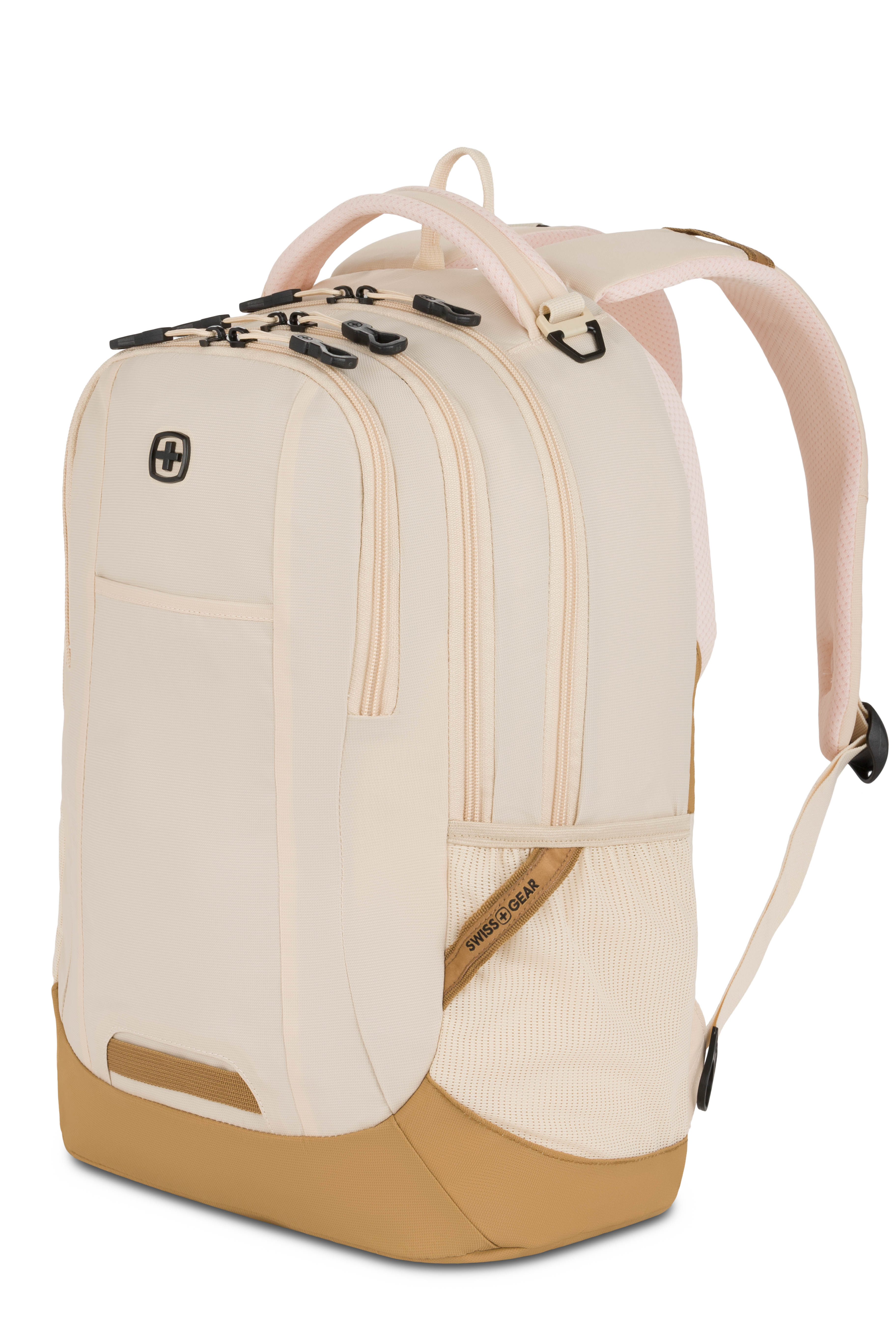 NWT-Swiss Design Beige Travel Backpack BÉIS  main image 3
