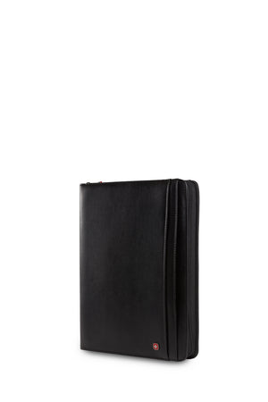 Wenger Venture Zippered Presentation Padfolio - Black
