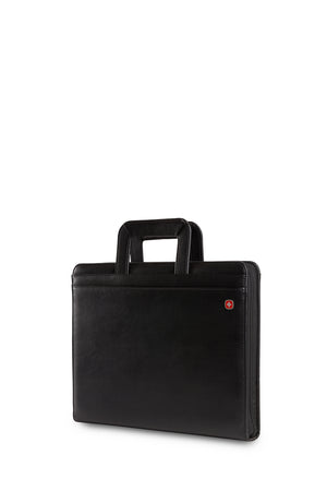 Wenger Venture Zippered Presentation Padfolio - Black