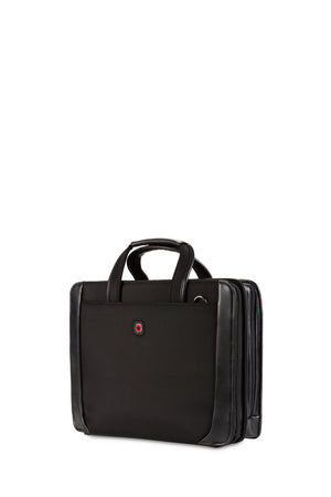 Wenger Proxy Zippered Laptop Presentation Padfolio - Black