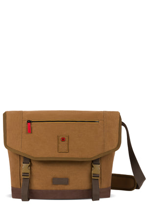 Wenger Corfe 16 inch Messenger Bag - Camel