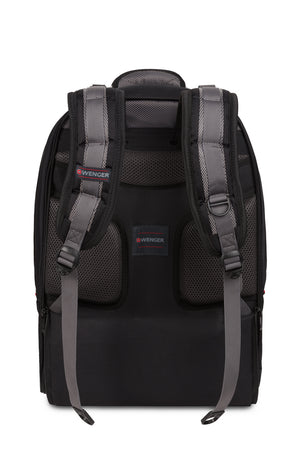 Wenger Synergy Wheeled 16 inch Laptop Backpack - Black/Gray