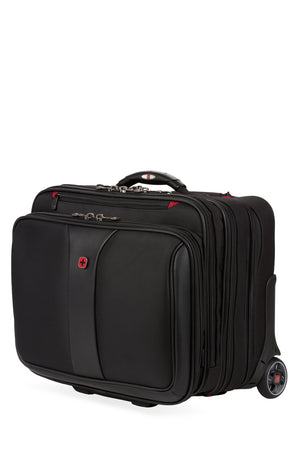 Wenger Patriot II Wheeled Business Case with Removable Laptop Case - Black