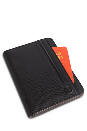 Wenger Speaker Spiral Padfolio - Exterior front pocket offers easy access to essentials