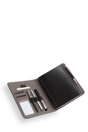 Wenger Speaker Spiral Padfolio - Business organizer keeps power cords, chargers and business cards neat and accessible