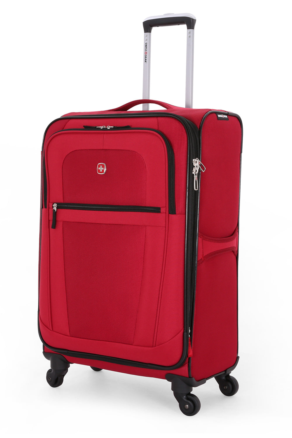 SWISSGEAR 6526 Large Checked Spinner in Red