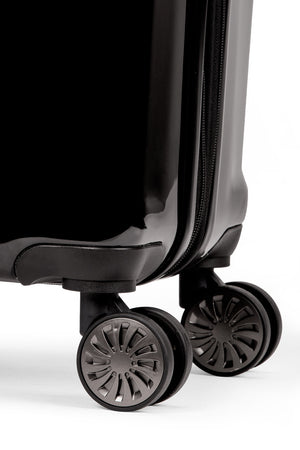 Swissgear 7330 Expandable Hardside Spinner Luggage Eight 360-degree, multi-directional spinner wheels