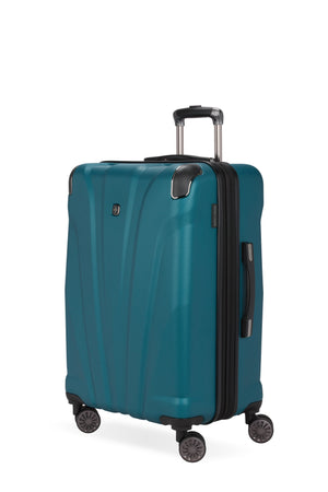 SWISSGEAR Cascade Medium Checked Spinner in Teal