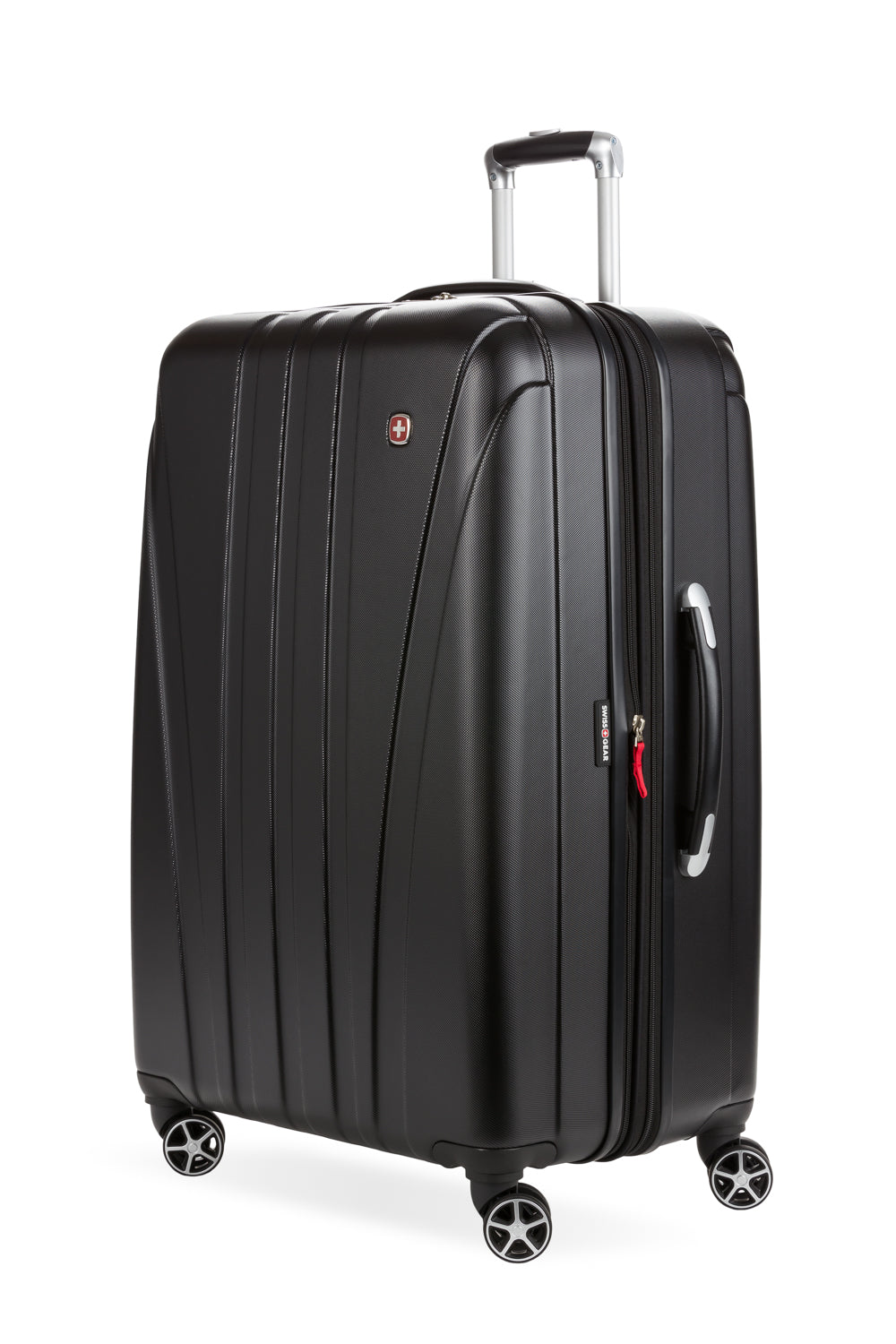 SWISSGEAR 7585 Large Checked Spinner in Black