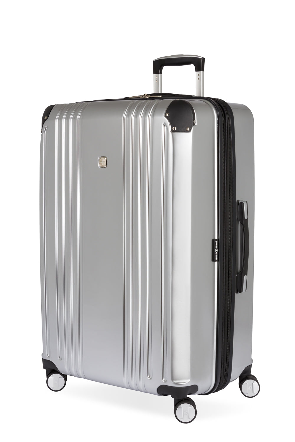 SWISSGEAR 7786 Large Checked Spinner in Silver