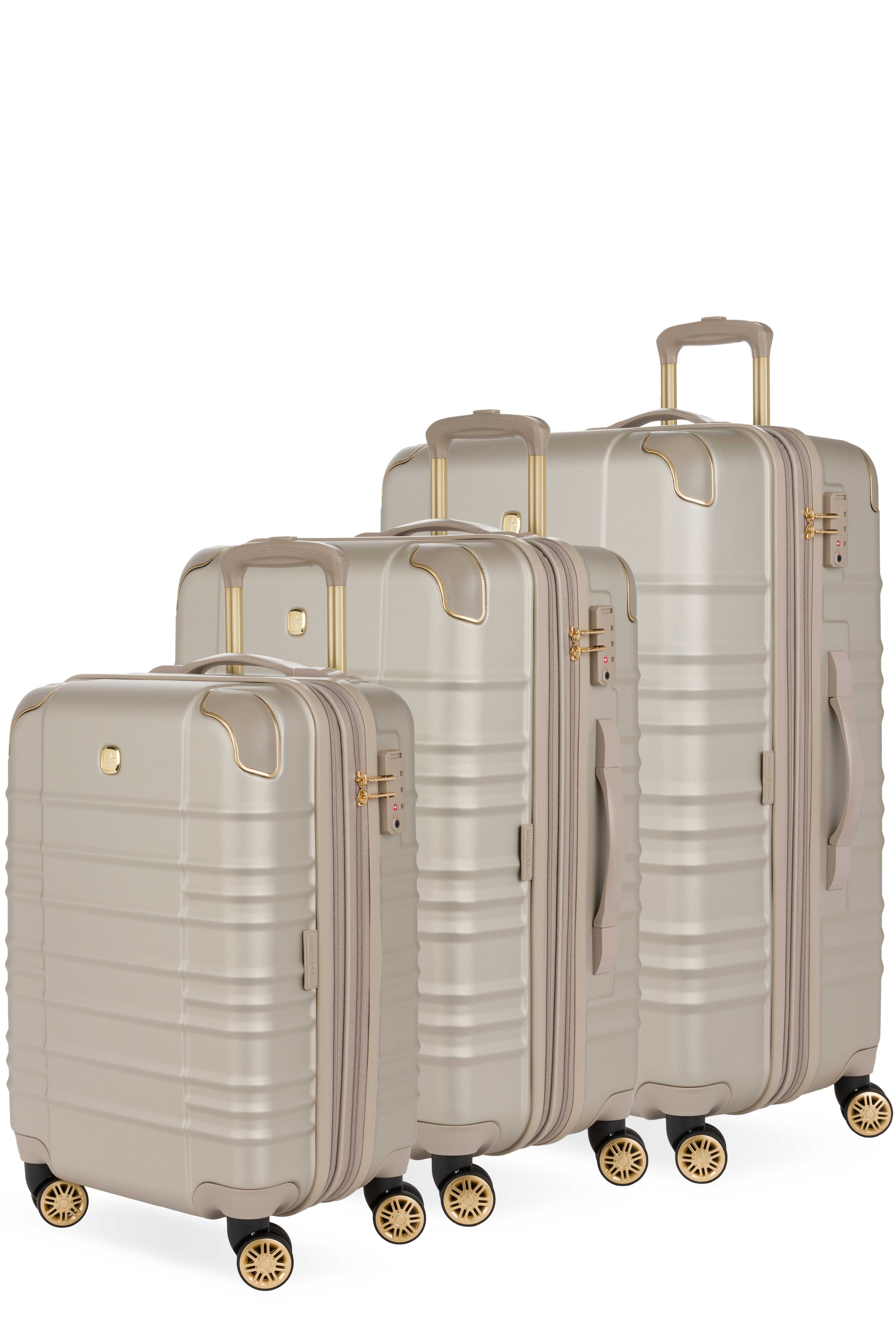 SWISSGEAR Cascade II 3-Piece Spinner Set in Sand