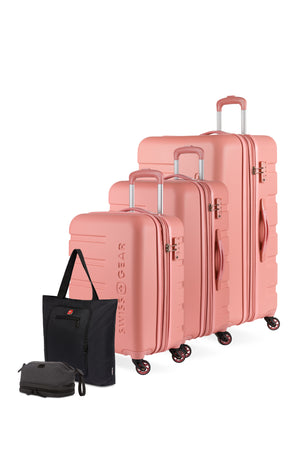 SWISSGEAR Modern Traveler Bundle in Coral/Black/Grey