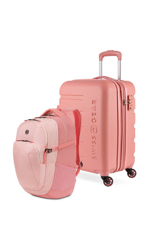 SWISSGEAR Style Traveler Bundle in Coral Pink