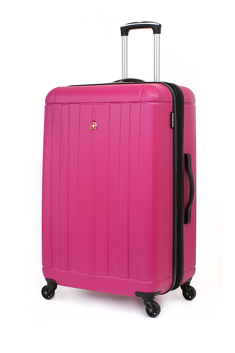 SWISSGEAR 6297 Large Checked Spinner in Pink