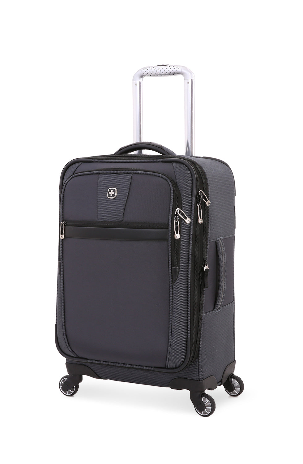 SWISSGEAR 6369 Carry-On Spinner in Dark Grey/Black