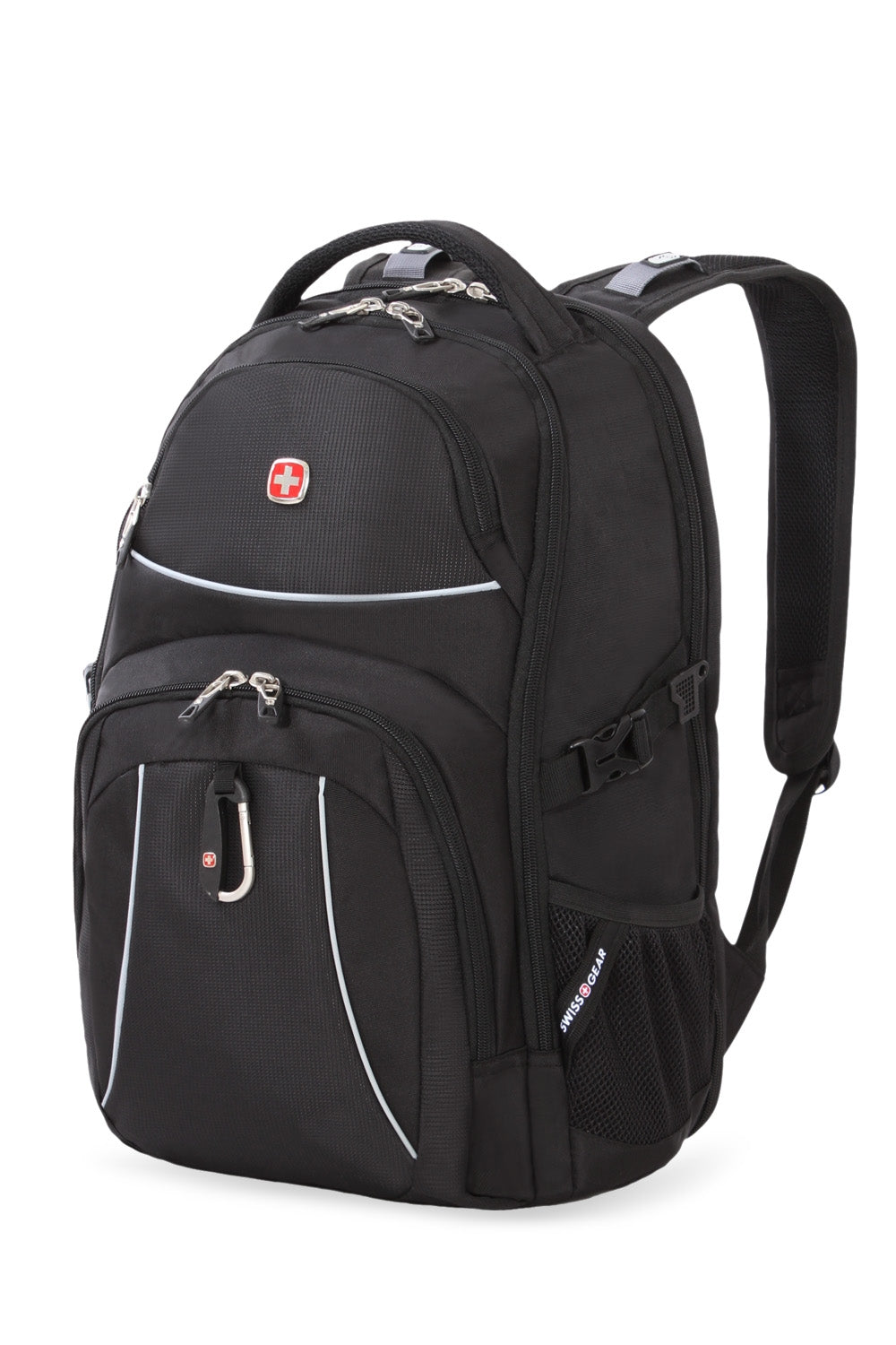 SWISSGEAR 3255 ScanSmart Laptop Backpack in Black/Grey