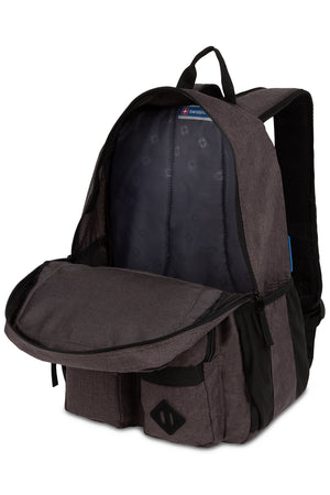 SWISSALPS 501 School Backpack - Heather Gray/Black