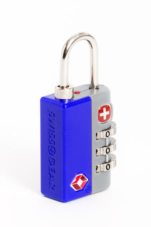 Swissgear Deluxe TSA Combination Lock - Blue