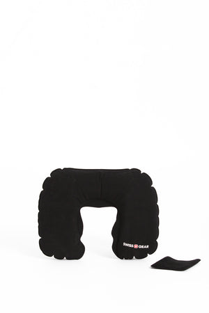Swissgear Inflatable Travel Pillow With Pouch