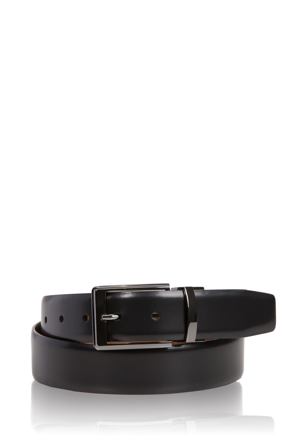 Swissgear Reversible Dressy Leather Belt - Large - Black Brown