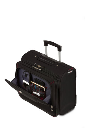 Swissgear 0970 2-wheel Rolling office - Black - Front organizer compartment 