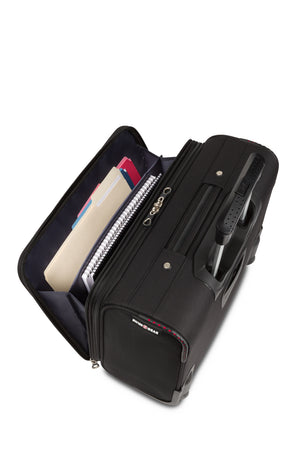 Swissgear 0970 2-wheel Rolling office - Black - Compartment with divider for books and files