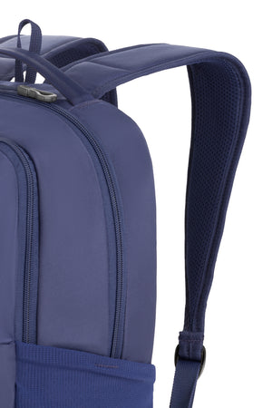 Swissgear Orientation 16 inch Laptop Backpack - Navy Wide, lightly padded grab handle