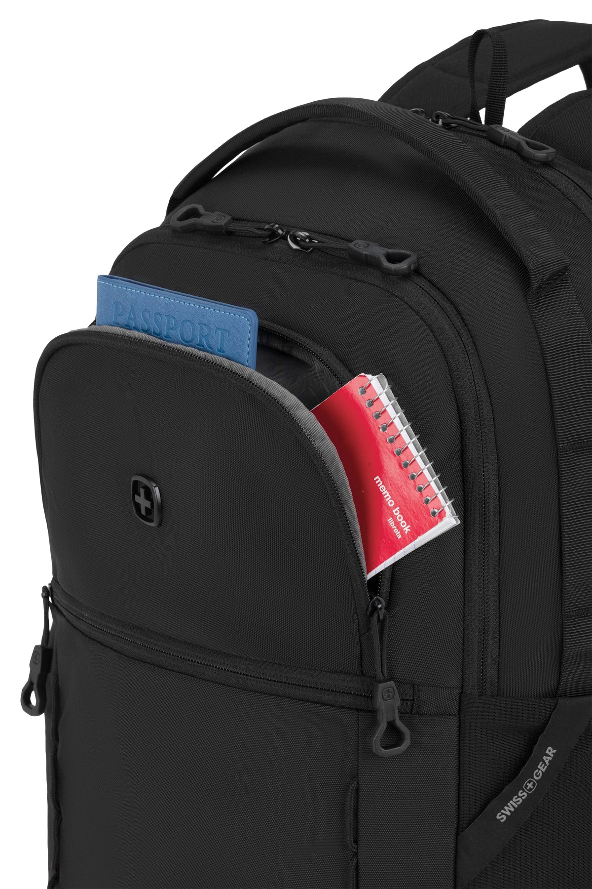 SWISSGEAR 1012 Laptop Backpack - Black - 09
