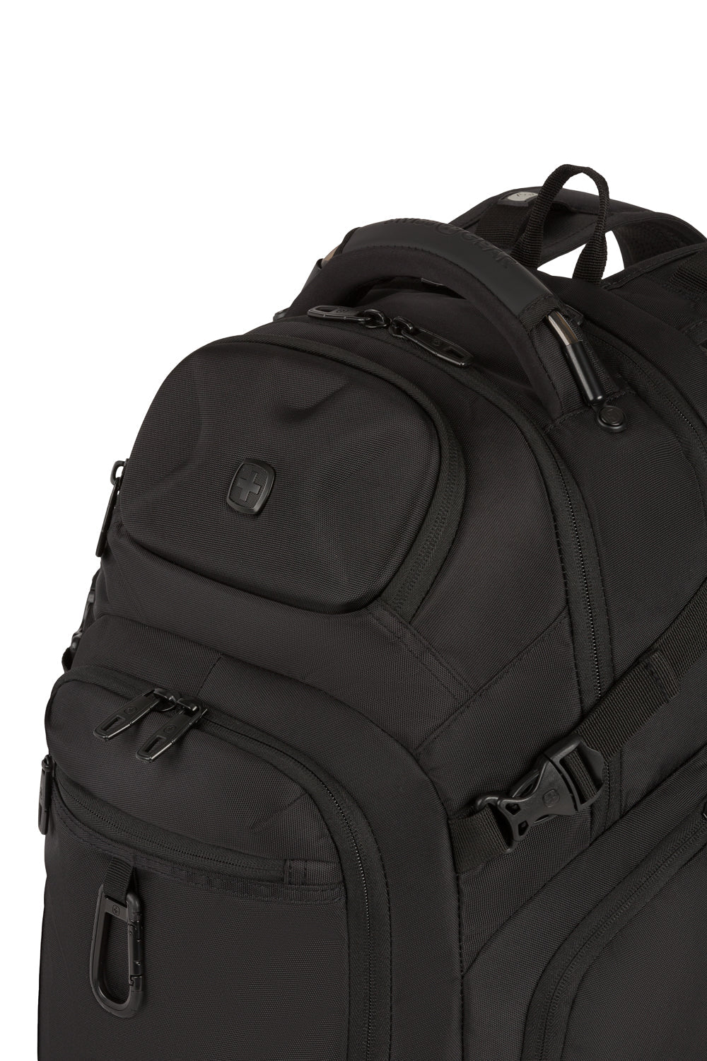 SWISSGEAR Endure Laptop Backpack - Black/Black - 09