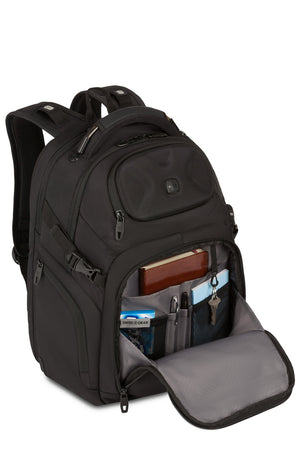 17 swissgear scansmart laptop backpack black lifetime warranty SWISSGEAR Endure Laptop Backpack