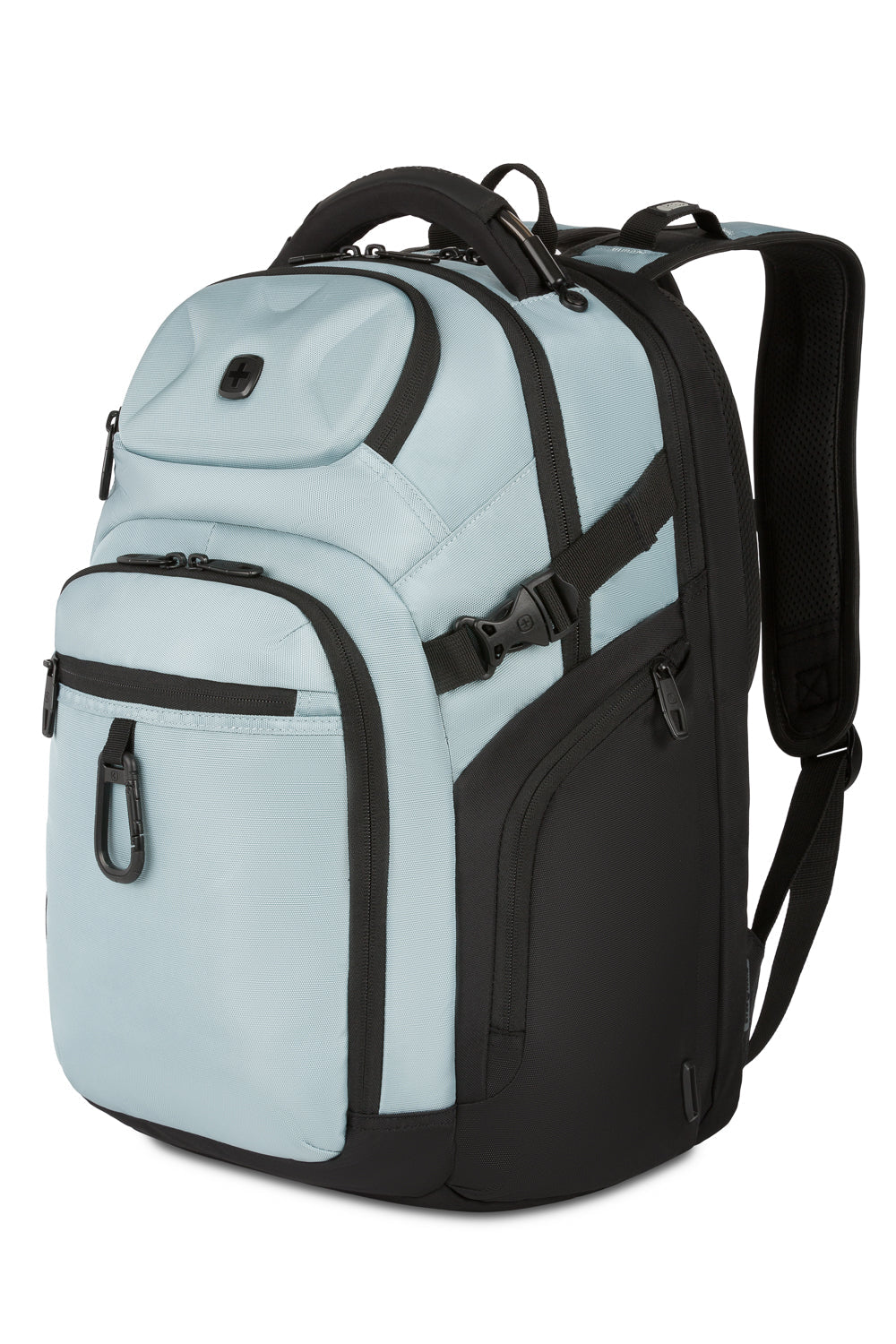 SWISSGEAR Endure Laptop Backpack - Light Blue/Black - 01