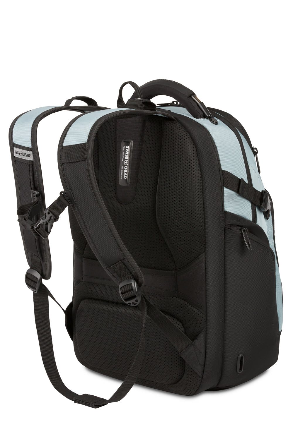 SWISSGEAR Endure Laptop Backpack - Light Blue/Black - 03