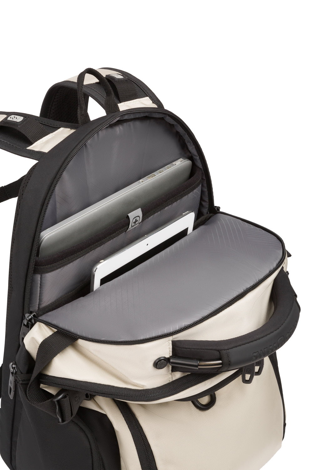SWISSGEAR Endure Laptop Backpack - Vintage Khaki/Black - 07