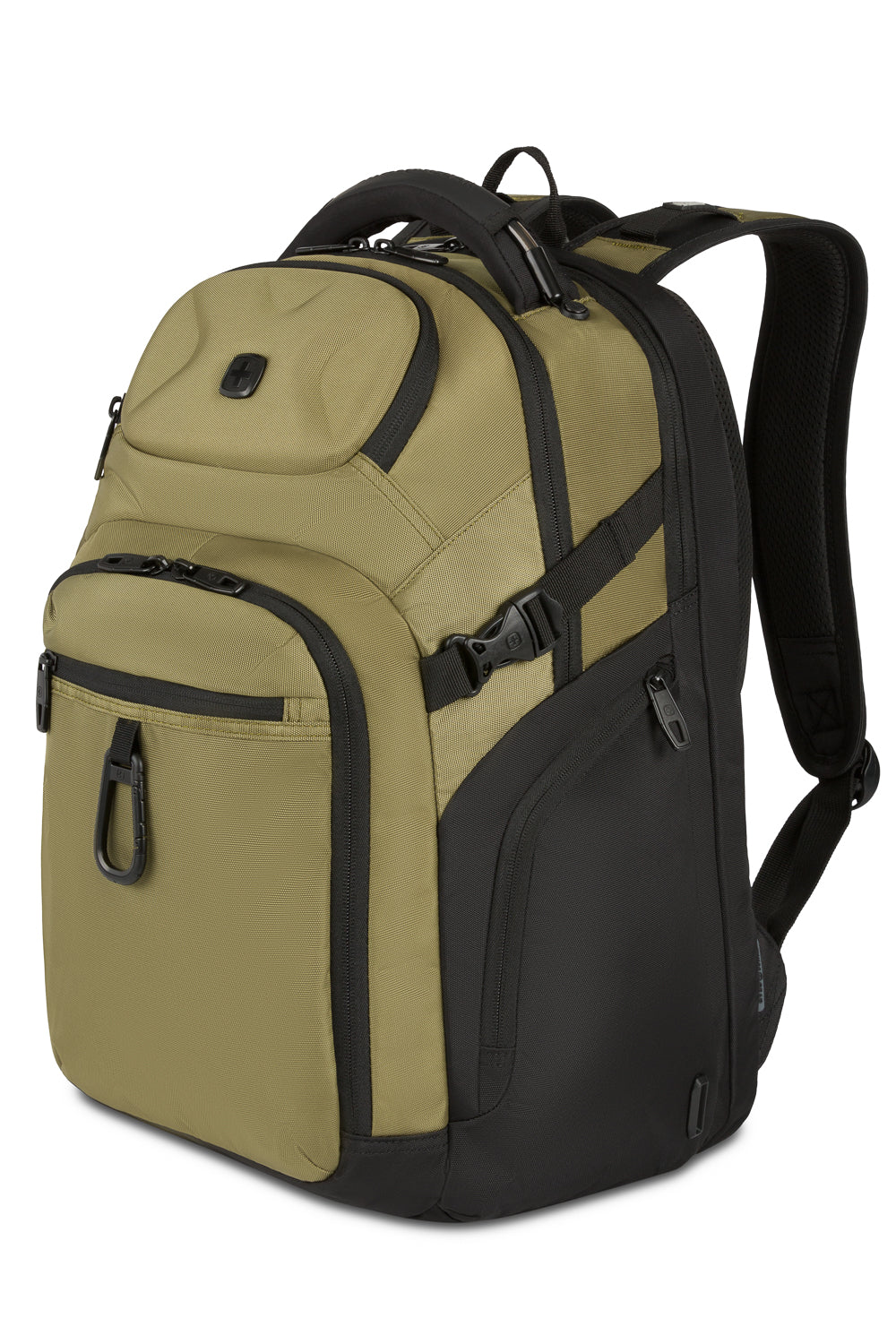SWISSGEAR Endure Laptop Backpack - Olive Green/Black - 01