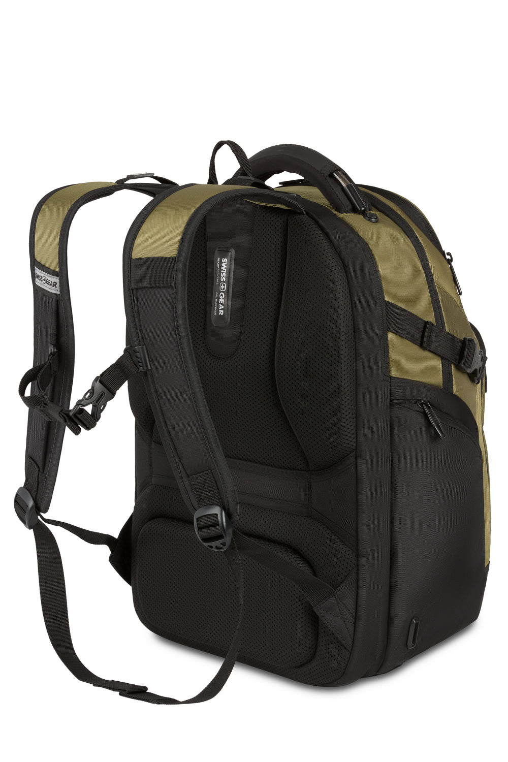 SWISSGEAR Endure Laptop Backpack - Olive Green/Black - 03