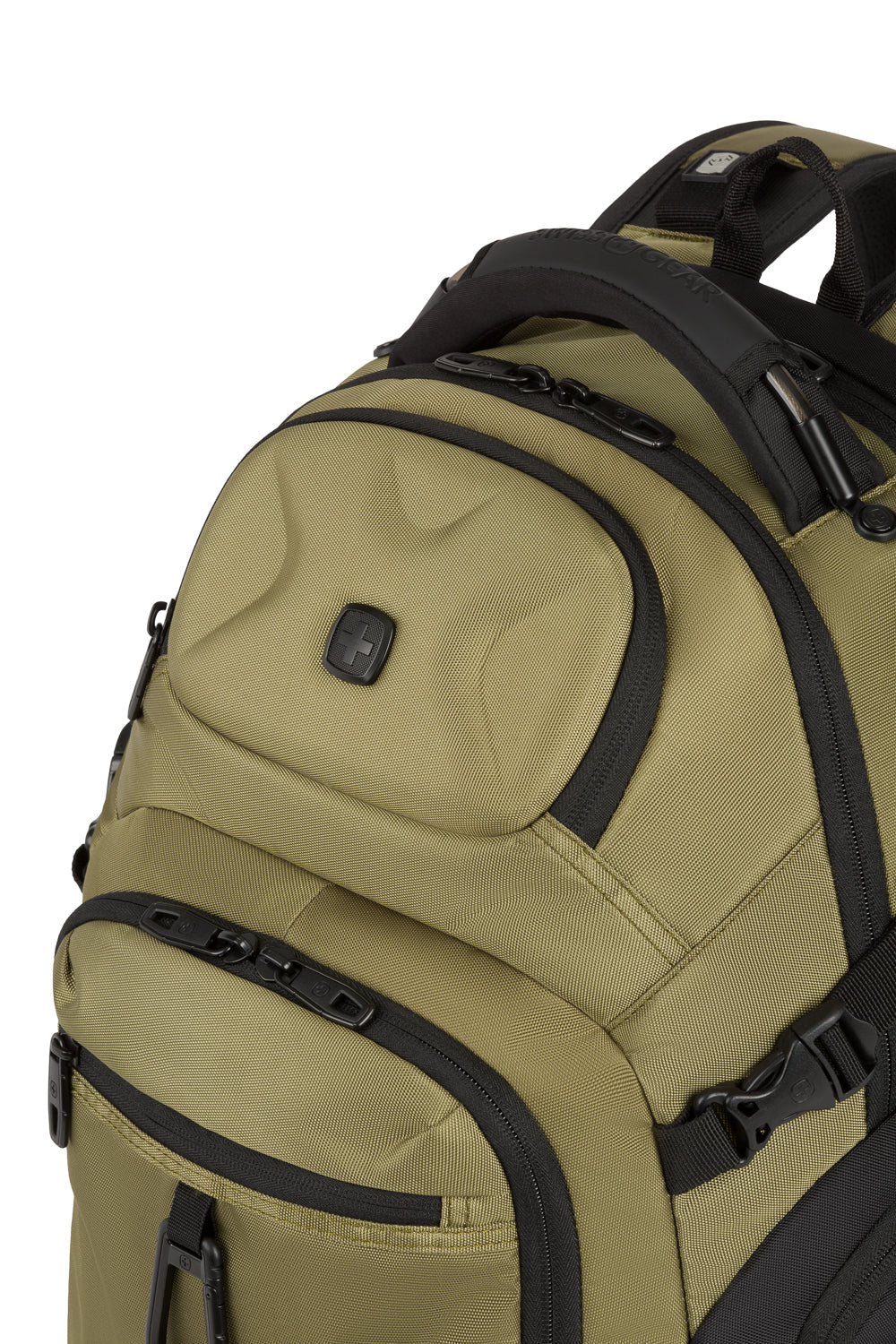 SWISSGEAR Endure Laptop Backpack - Olive Green/Black - 09