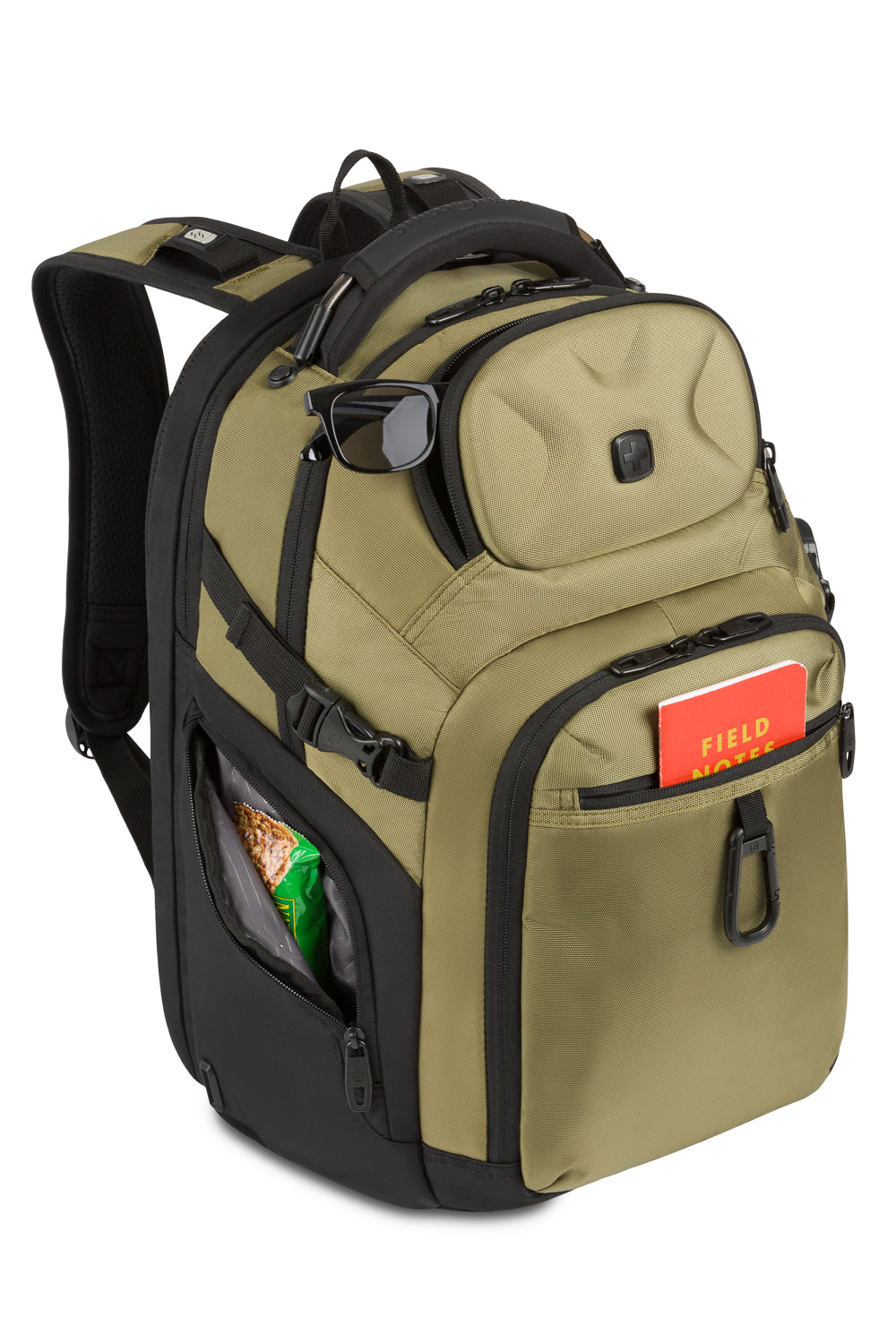 SWISSGEAR Endure Laptop Backpack - Olive Green/Black - 12