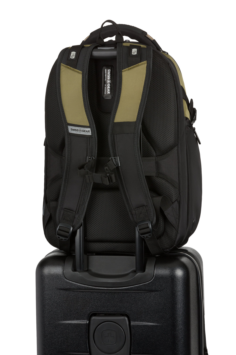 SWISSGEAR Endure Laptop Backpack - Olive Green/Black - 08