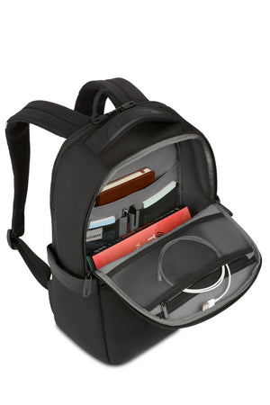 Swissgear 1026 16 in Laptop Backpack - Organizer panel with multiple divider pockets and pen holders