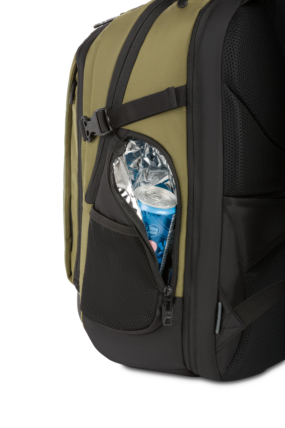 SWISSGEAR Volt USB ScanSmart Laptop Backpack in Olive Green