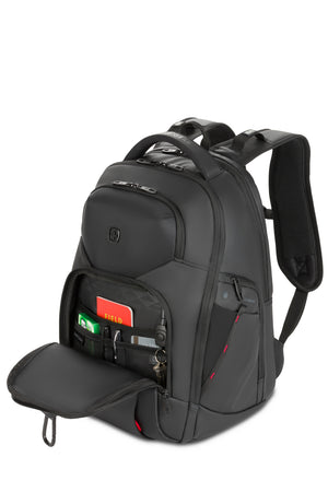 SWISSGEAR Stealth Laptop Backpack in Black