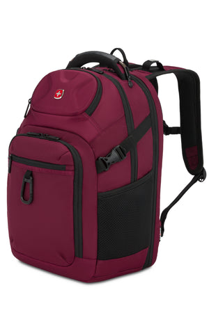 SWISSGEAR Stride ScanSmart Laptop Backpack in Burgundy Red