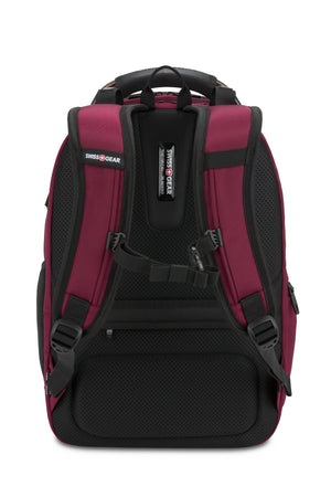 SWISSGEAR Stride ScanSmart Laptop Backpack in Burgundy Red